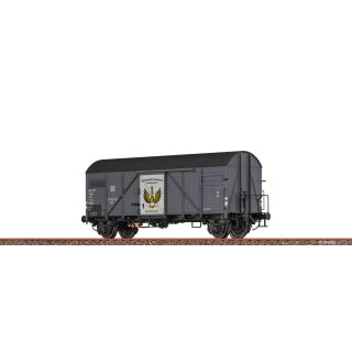 Brawa H0 51189 - Gedeckter Güterwagen Gms "Rotkäppchen" (DR)