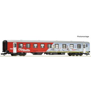 Roco H0 6200192 - Nahverkehrswagen 2. Klasse mit Fahrradabteil (ÖBB)