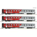 Roco H0 6200191 - 3-tlg. Set: Nahverkehrswagen...