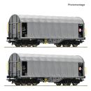 Roco H0 6600144 - 2-tlg. Set: Schiebeplanenwagen (CD)