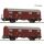 Roco H0 6600248 - 2-tlg. Set: Gedeckte Postgüterwagen (Privat)
