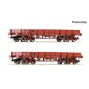 Roco H0 6600224 - 2-tlg. Set: Niederbordwagen (SNCF)