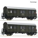 Roco H0 6200195 - 2-tlg. Set: Behelfspersonenwagen (PKP)