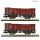Fleischmann Spur N 6660138 - 2-tlg. Set: Offene Güterwagen (DR)