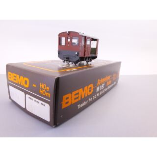 Bemo 1274 Spur H0e: TM 2/2 Nr.91 RhB / Analog / OVP