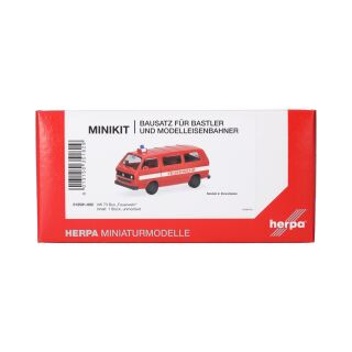 Herpa 012591-002 - MiKi Volkswagen (VW) T3 Bus "Feuerwehr"