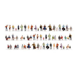 Noch Spur N 38401 - Mega-Spar-Set Figuren