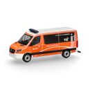 Herpa 098830 - Mercedes-Benz Sprinter 18 Bus Flachdach...