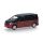 Herpa 430425-002 - VW Multivan Deep-Black/Fortanarot