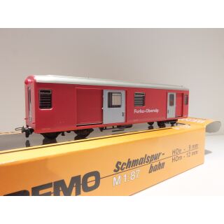 Bemo 3270 Spur H0m: Gepäckwagen Nr. D4341 FO / OVP