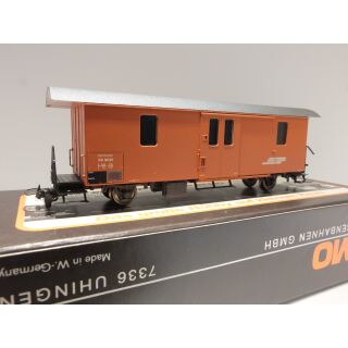 Bemo 2265 Spur H0m: Materialwagen Nr. Xk9021 RhB / OVP