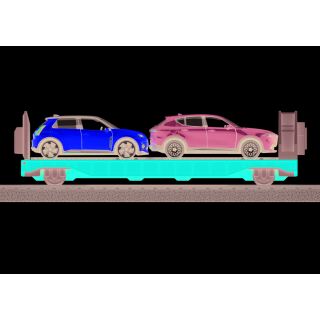 Märklin H0 44125 - Autotransportwagen my world