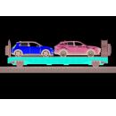 Märklin H0 44125 - Autotransportwagen my world