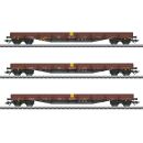 Märklin H0 47162 - Niederbordwagen-Set (DB AG)