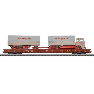 Märklin H0 47412 - RoLa mit Märklin-LKW (DB)