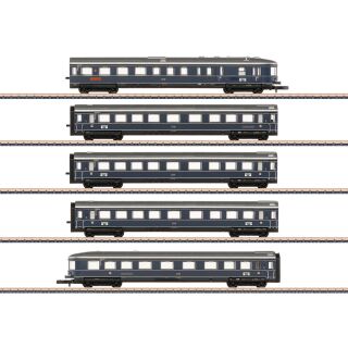 Märklin Spur Z 87615 - Wagenset Blauer Enzian (DB)