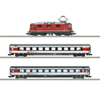 Minitrix Spur N 11167 - Startpackung Personenzug Sound (SBB/CFF/FFS)