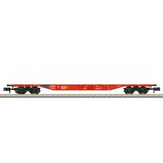 Minitrix Spur N 18601 - Containertragw.f.20+40ft Cont (DB AG)