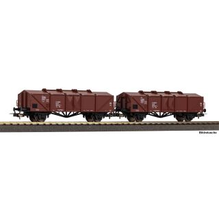 Piko H0 28331 - 2er Set Klappdeckel Kmm, ohne Bühne (DR)