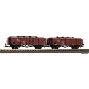 Piko H0 28331 - 2er Set Klappdeckel Kmm, ohne Bühne...