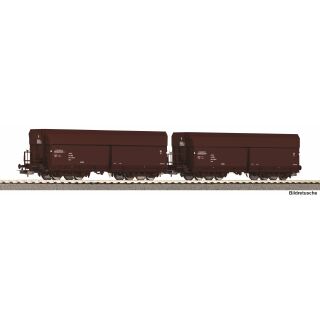 Piko H0 28332 - 2er Set Selbstentladewagen WTK/ (ÖBB)