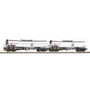 Piko Spur TT 47683 - 2tlg. Set Chemiekesselwagen (Ermewa)