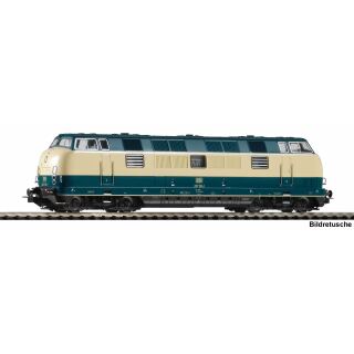 Piko H0 52619 - Diesellok 221 blau/ beige AC Sound (DB)