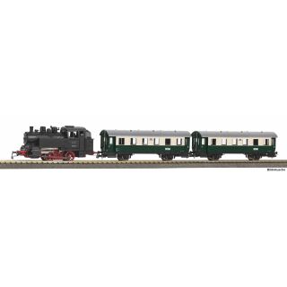 Piko H0 57035 - S-Set Dampflok 80 zwei Personenwagen NS A-Gleis & (VSM)