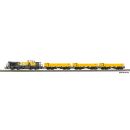Piko H0 58161 - Zugset Diesellok DE18 3x Zweiseitenkipper...