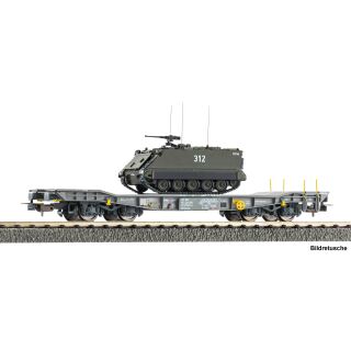 Piko H0 96280 - Panzertransportwagen Slmmnps mit M113 Schützenpanzer-CFF (SBB)