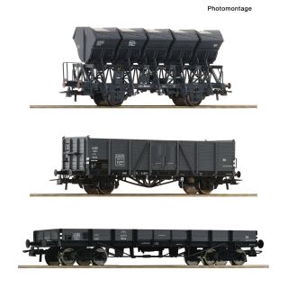 Roco H0 6600258 - 3-tlg. Set: Güterzug (CFL)