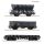 Roco H0 6600258 - 3-tlg. Set: Güterzug (CFL)