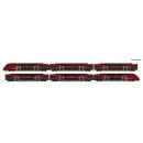 Roco H0 7700039 - 6er Set Doppelstock (Railjet)