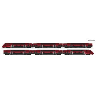 Roco H0 7710039 - 6er Set Doppelstock Digital (Railjet)