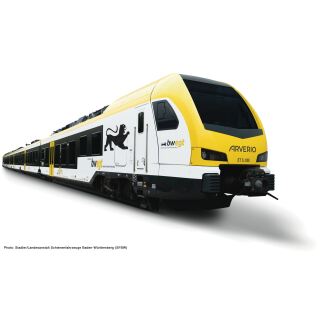 Roco H0 7710033 - 5-tlg. Set: Elektrotriebzug FLIRT 3 Sound (Arverio)