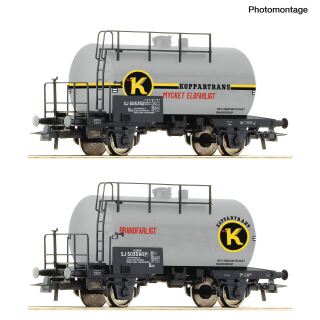 Roco H0 6600302 - 2-tlg. Set: Kesselwagen (SJ)