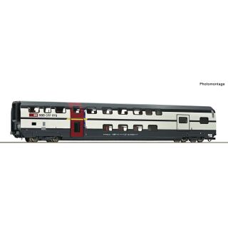 Roco H0 6200214 - Doppelstockwagen 1. Klasse mit Gepäckabteil (SBB)