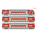 Roco H0 6220248 - 3-tlg. Set: Doppelstockwagen AC Digital...