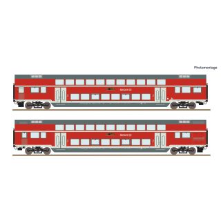 Roco H0 6220249 - 2-tlg. Set: Doppelstockwagen AC Digital (DB-AG)