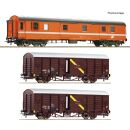 Roco H0 6600294 - 3-tlg. Set: Postwagen Postschnellzug...