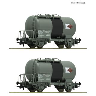 Roco H0 6600196 - 2-tlg. Set: Kesselwagen (SBB)