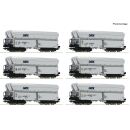 Roco H0 6600220 - 6-tlg. Set: Selbstentladewagen (GATX)