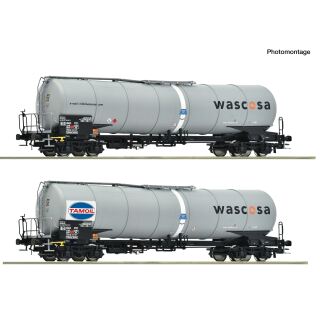 Roco H0 6600232 - 2-tlg. Set: Kesselwagen (Wascosa)