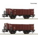 Roco H0 6600267 - 2-tlg. Set: Offene Güterwagen (DB)