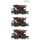 Roco H0 6600269 - 3-tlg. Set: Talbot-Schotterwagen (DB)
