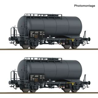 Roco H0 6600245 - 2-tlg. Set: Kesselwagen (DR)