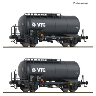 Roco H0 6600246 - 2-tlg. Set: Kesselwagen (VTG)
