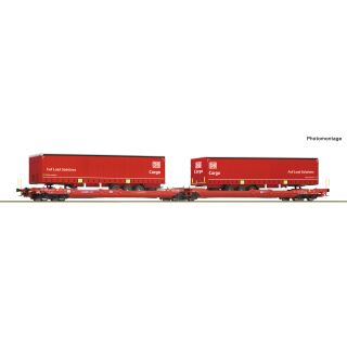 Roco H0 6600168 - Doppeltaschen-Gelenkwagen T3000e (DB-AG)
