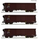 Roco H0 6600285 - 3-tlg. Set: Rolldachwagen (SNCF)