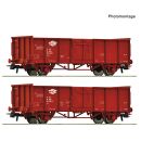 Roco H0 6600301 - 2-tlg. Set: Offene Güterwagen (MAV)